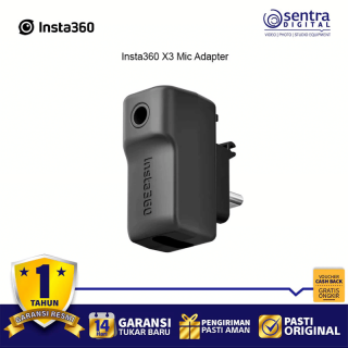 Insta360 Microphone Adapter for X3 with Audio Jack 3.5mm Female