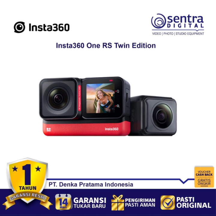 Insta360 ONE RS Twin Edition Action Camera