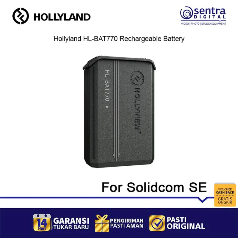 Hollyland HL-BAT770 Rechargeable Battery for Solidcom SE