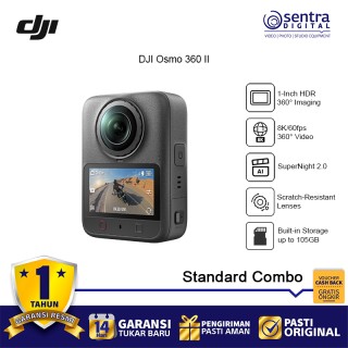 DJI Osmo 360 II 8K 360° Action Camera - Standard Combo